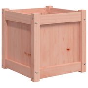 Fioriera | Cassetta per fiori | Vaso da Giardino 40x40x40 cm in Legno Massello di Douglas