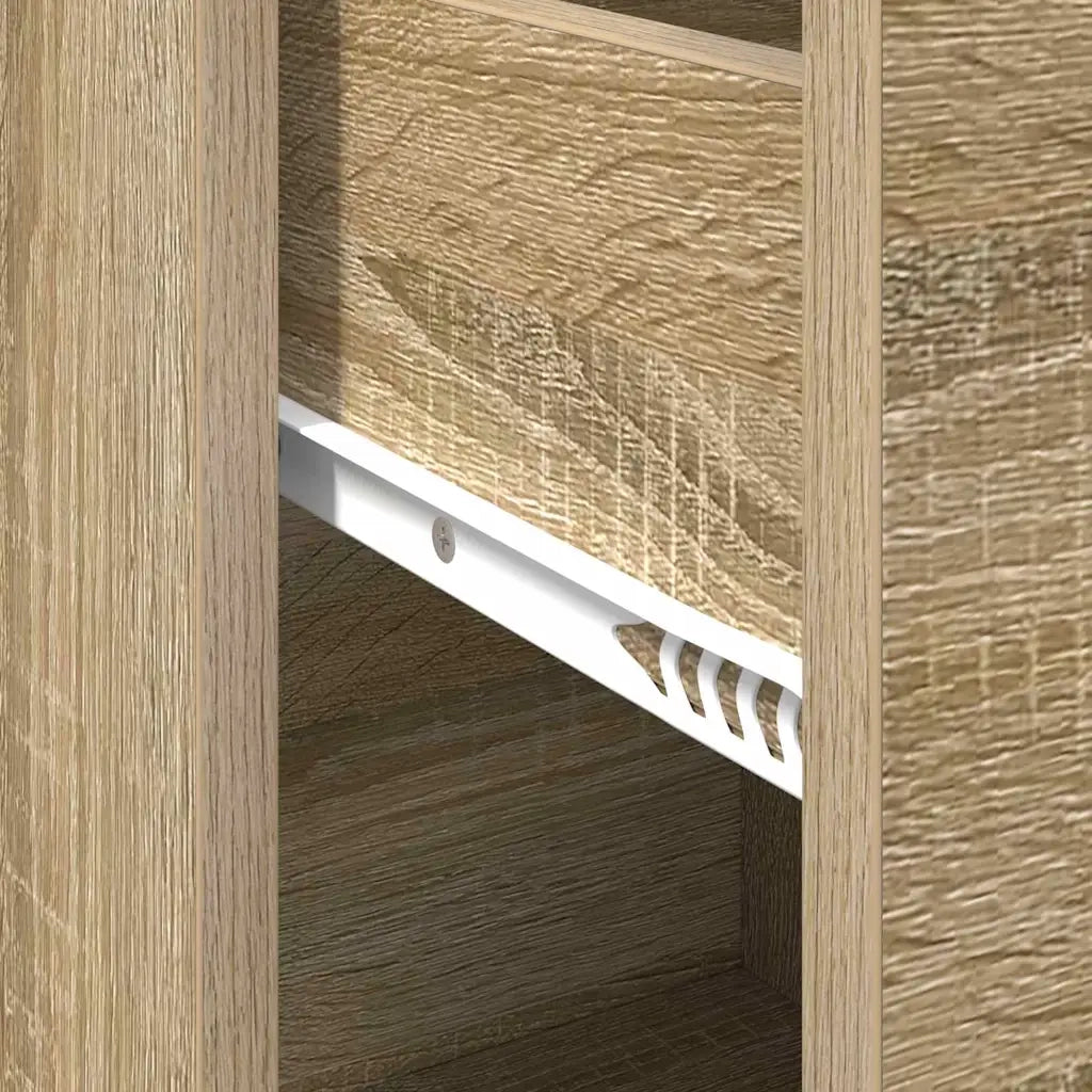 Credenza con Cassetto-Buffet-Armadio da cucina Rovere Sonoma 38 x 34 x 75 cm