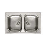 Lav.inox sky450 86x50 2v satin lik450sac