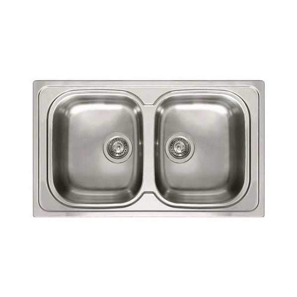 Lav.inox sky450 86x50 2v satin lik450sac