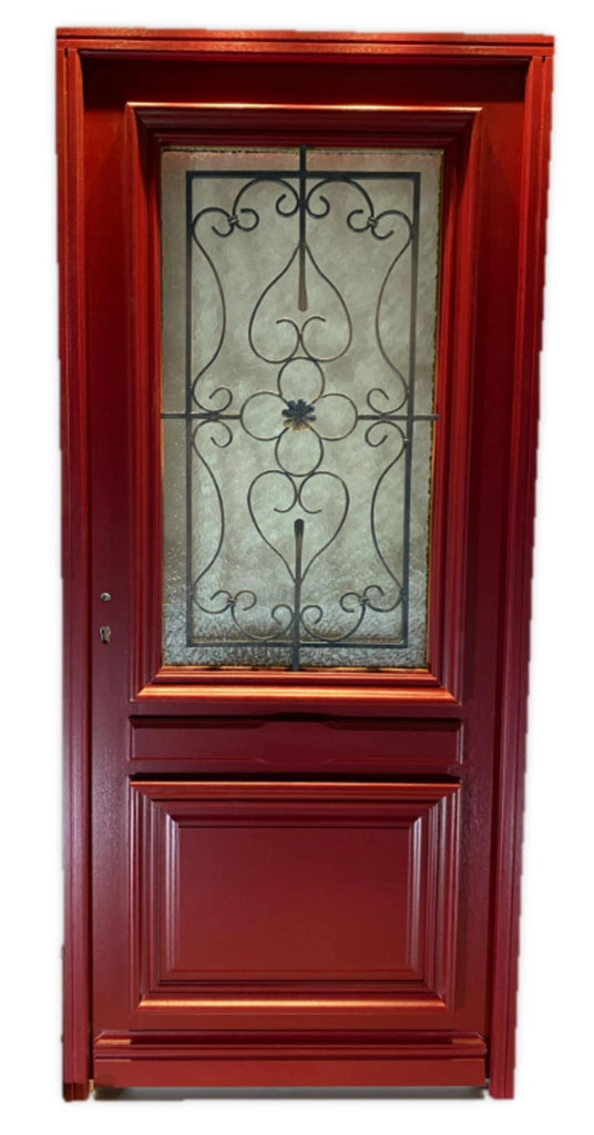 Porta d'ingresso Modello Canada Dimensioni 215X90 Pousant destro (Tabella dimensioni) senza maniglia