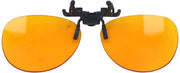 Clip-on Brille con Blocco Luce Blu - Peso Leggero - Comfortevole - Protezione Oculare - Clip per il Naso in PC di Alta Qualità - Blocco Luce Blu Superiore al 99% - Occhiali Clip-On