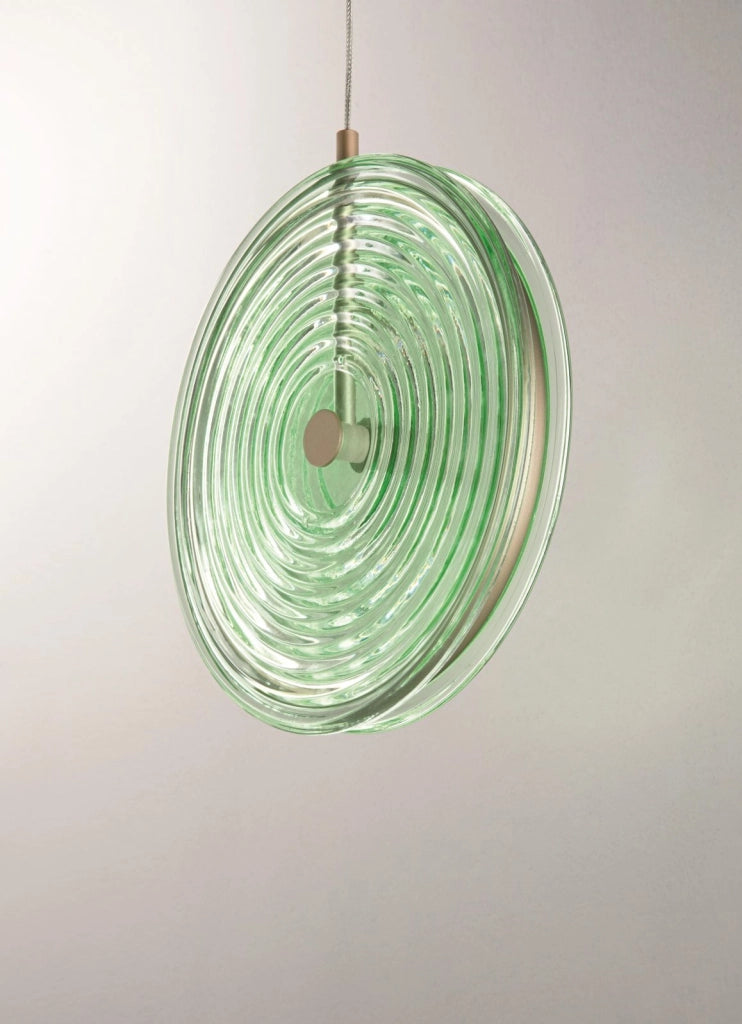 SOSPENSIONE JOKEY PICCOLA VERDE 1 LUCE LED 3000K 838LM 13W D.30CM