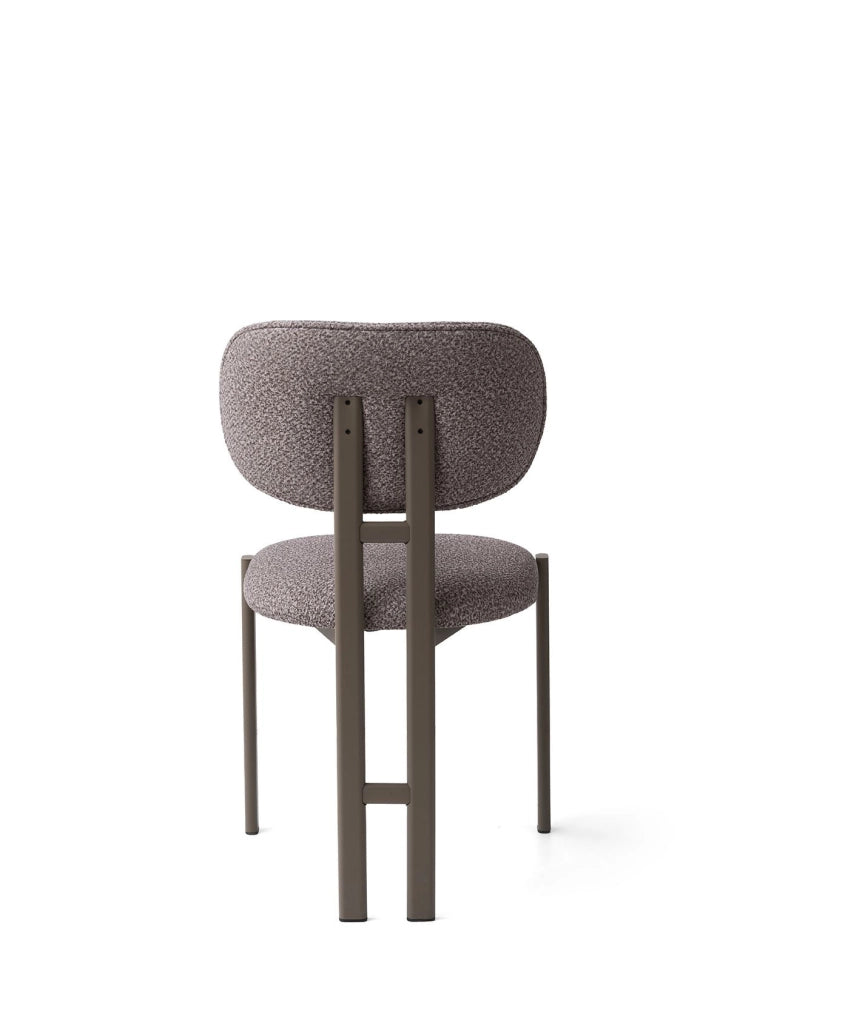 Set di sedie in metallo "Muriz" (2 pezzi) - Cenere