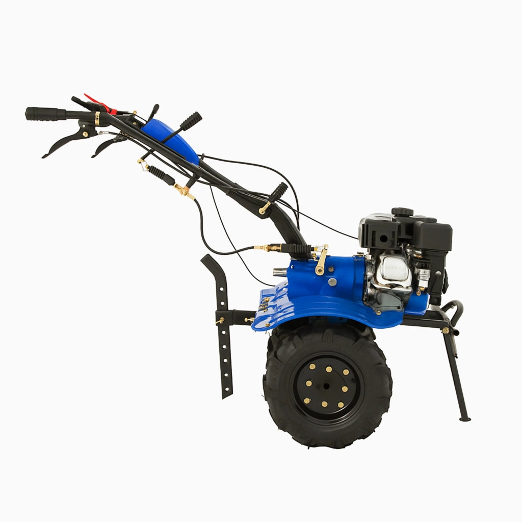 Motozappa 7,5HP Benzina 212cc 4T Coltivatore 16 Lame Giardino
