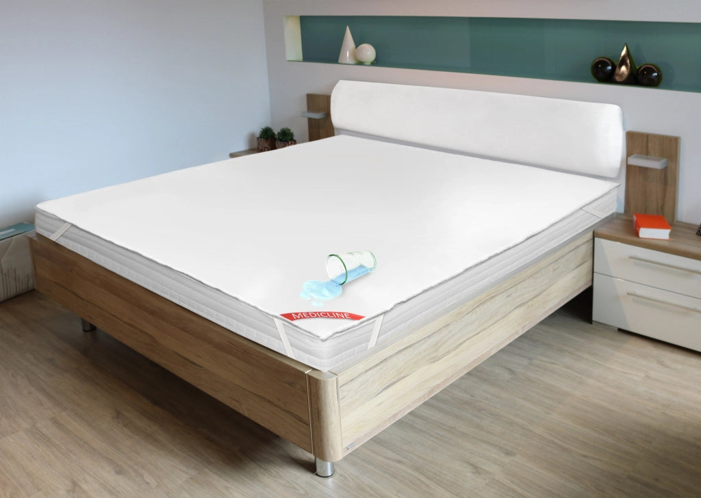 Coprimaterasso impermeabile AIO FACTORY 90x200cm bianco