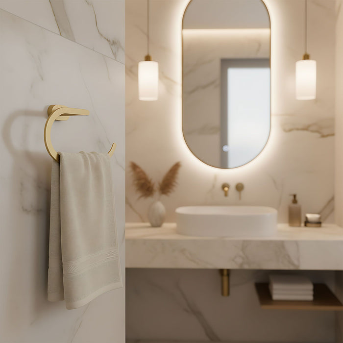 Portasciugamano Da Bagno 110 Til Brush Gold