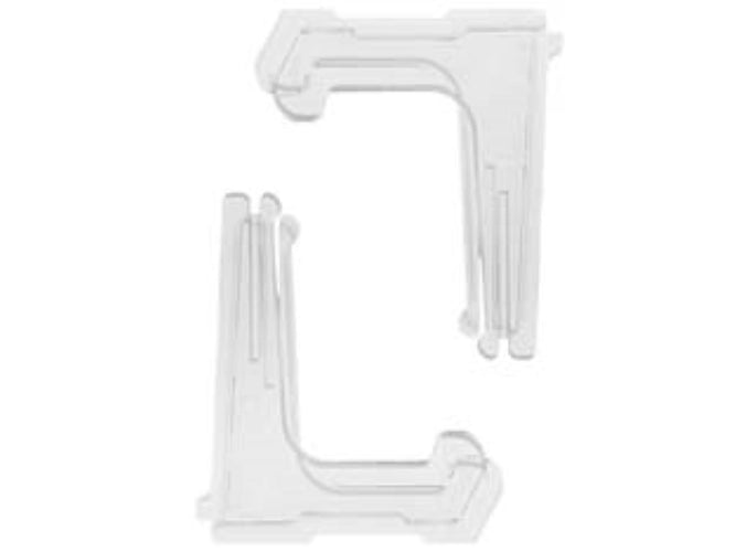 Esponi piatti in plastica trasparente  - cm.22/27 blister pz.2  3 blister Eliplast