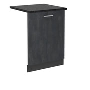 Pannello frontale della lavastoviglie R-Line Calce nera/Antracite 60 cm, PL Antracite Vicco