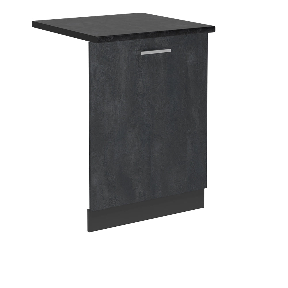 Pannello frontale della lavastoviglie R-Line Calce nera/Antracite 60 cm, PL Antracite Vicco