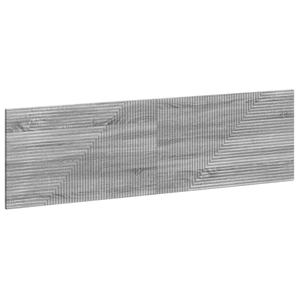 Testiera da Muro HAARLEM Sonoma grigio Legno ingegnerizzato 896941