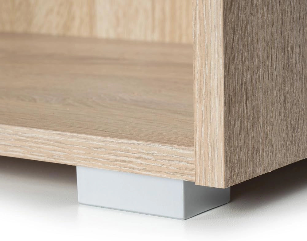 ® Mobiletto Ingresso Vela a 2 Ante con Ripiani 115,5x60x30cm Credenza Comò Armadietto Multiuso Ufficio Cassettiera Mobile Entrata Mobiletti