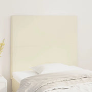 Testiera Crema 100x5x118/128 cm Similpelle 3116138