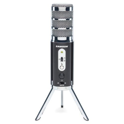 Microfono usb samson satellite black e silver - 0809164023449