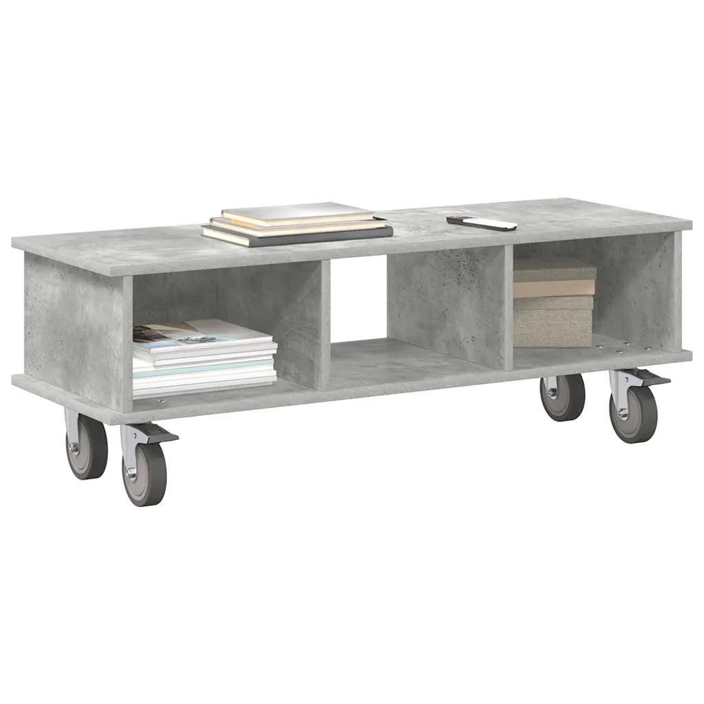 Supporto TV 100 x 35 x 35 cm Grigio cemento 891035