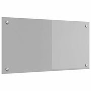 Schienale da cucina Grigio chiaro 80 x 40 cm vetro temperato 42001229