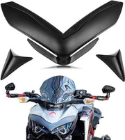 Capoclaccia per motocicletta - Estremità di protezione - Anteriore - Estensione - Nero - Copertura - Adatto per Kawasaki Z900 2017-2019