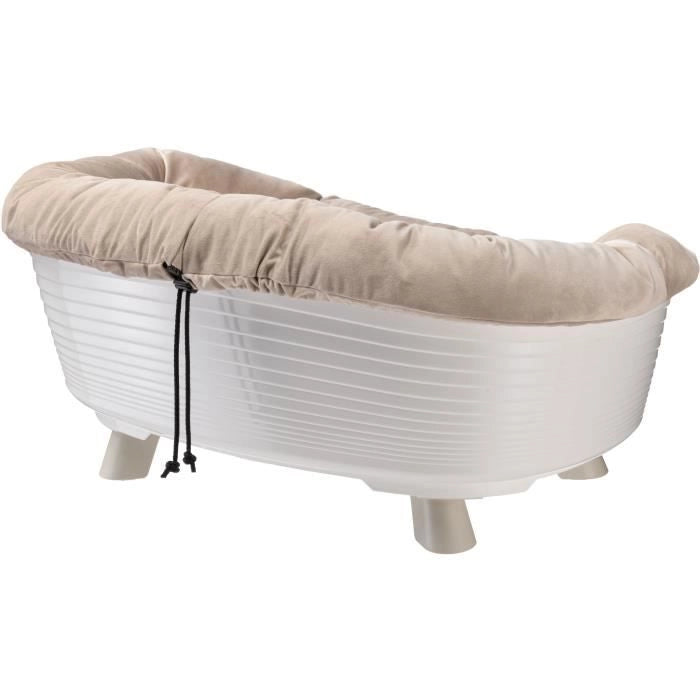 Cesto - FERPLAST - DIVANO TRONO 6 - Con cuscino - Bianco