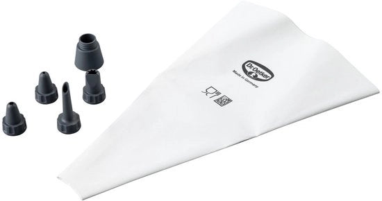 Confezionatore di colore bianco 31 cm con 4 bocchette di spruzzo