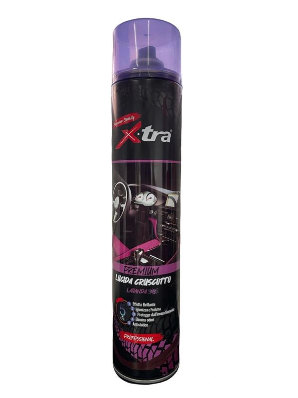 LUCIDACRUSCOTTO 600 ML PREMIUM LAVANDA PROTEGGE E LUCIDA TUTTE LE SUPERFICI IN PELLE ECOPELLE E LEGNO