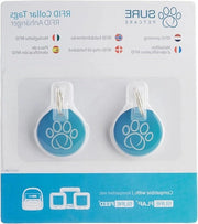 Set di riconoscimento RFID per porte e automatiche alimentazione per animali da compagnia e gatti - set di 2 Felaqua Connect