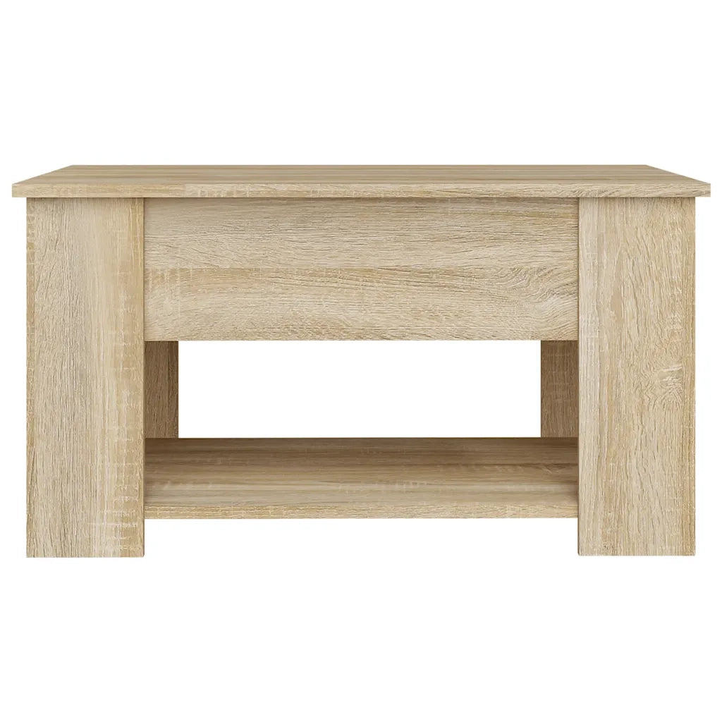 Tavolino da Salotto Rovere Sonoma 79x49x41 cm Legno Multistrato 809713