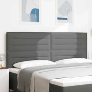 Testiera Grigio scuro 200 cm Tessuto 3337706
