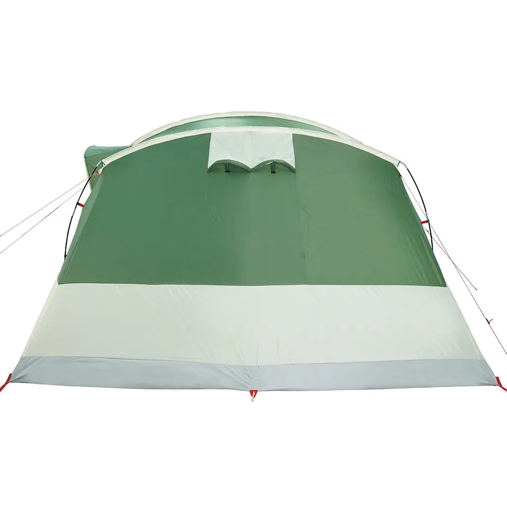 vidaXL Tenda da Campeggio a Tunnel per 5 Persone Verde Impermeabile