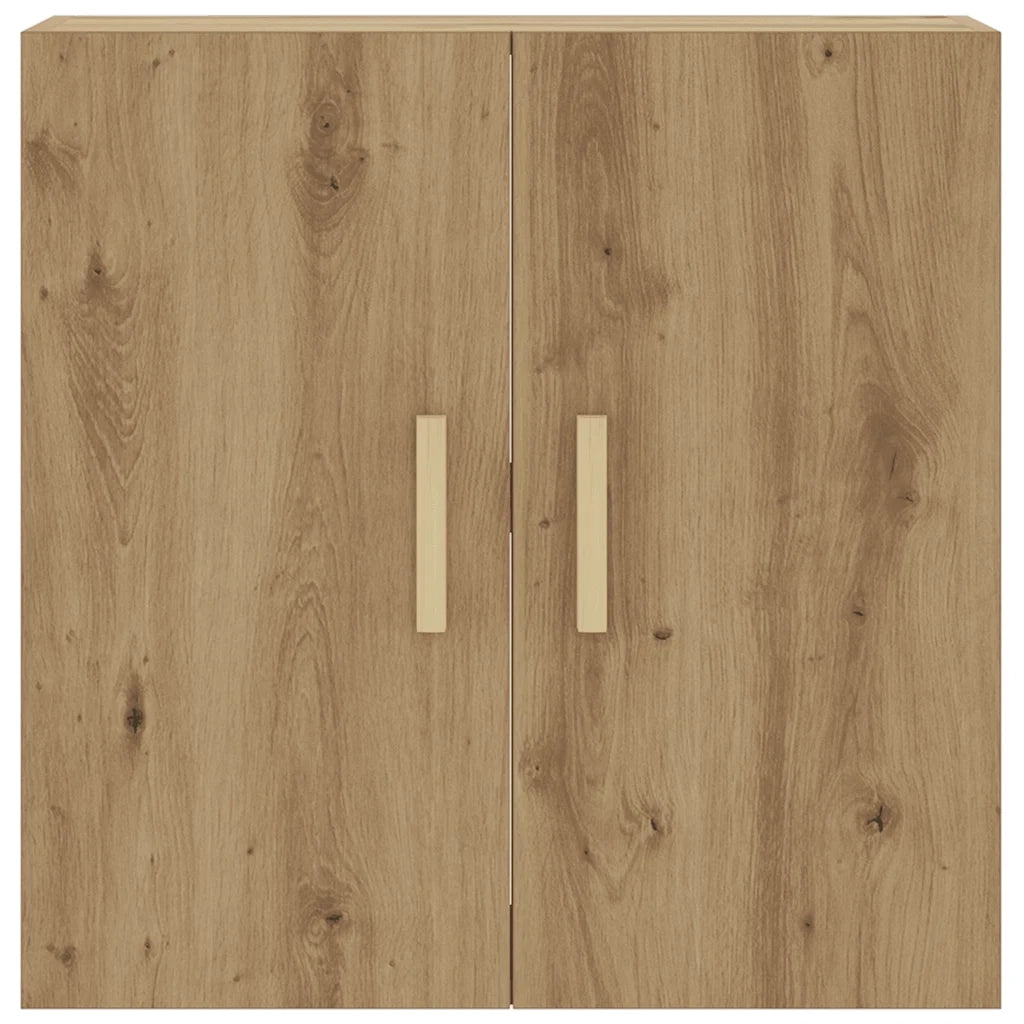 Armadietto a Muro Rovere Artigianale 60x31x60 cm in Truciolato 857070