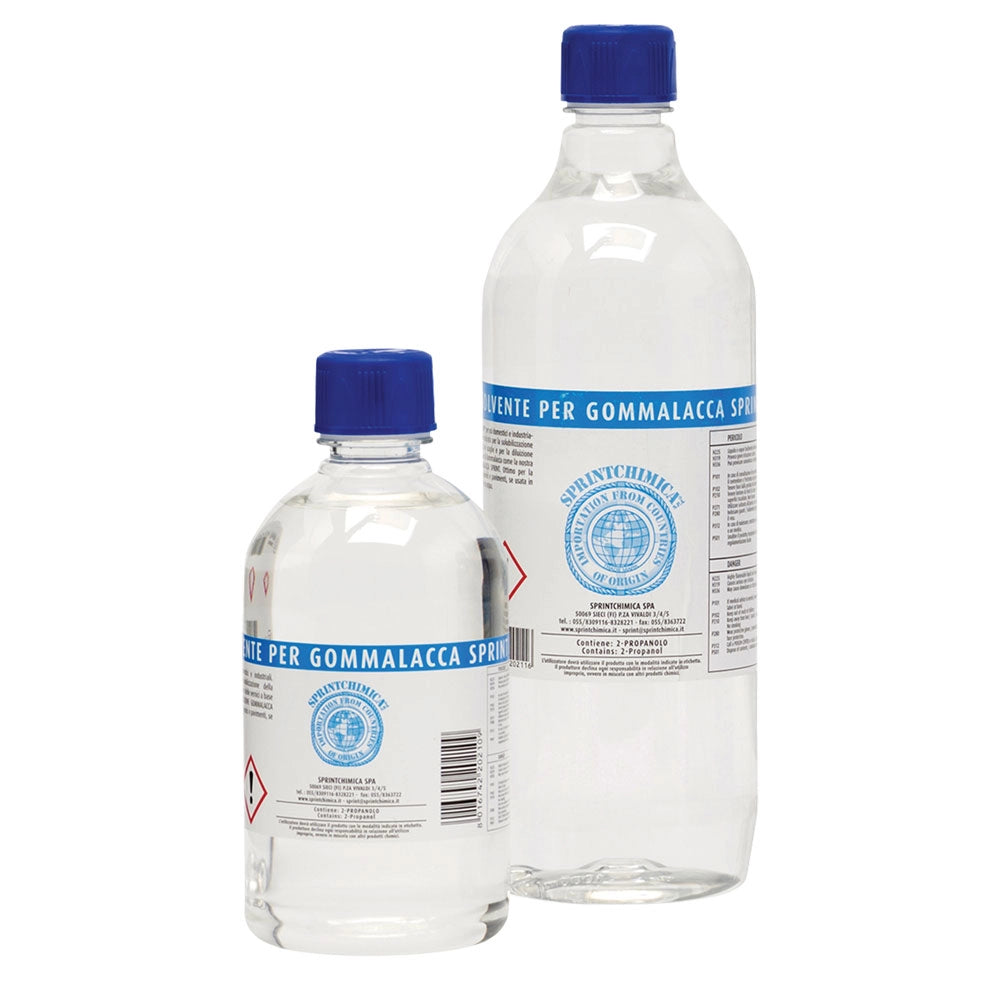 SOLVENTE PER GOMMALACCA ml. 500- 12 pezzi  - SPRINTCHIMICA