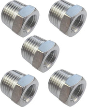 Set di 5 connettori di transizione per tubo di aspirazione dell'aria 1/2 pollici a 1/4 pollici - Adattatore e connettore per compressori d'aria