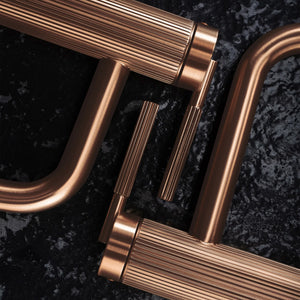 Rubinetto Da Lavabo Rea Argon Brush Copper High