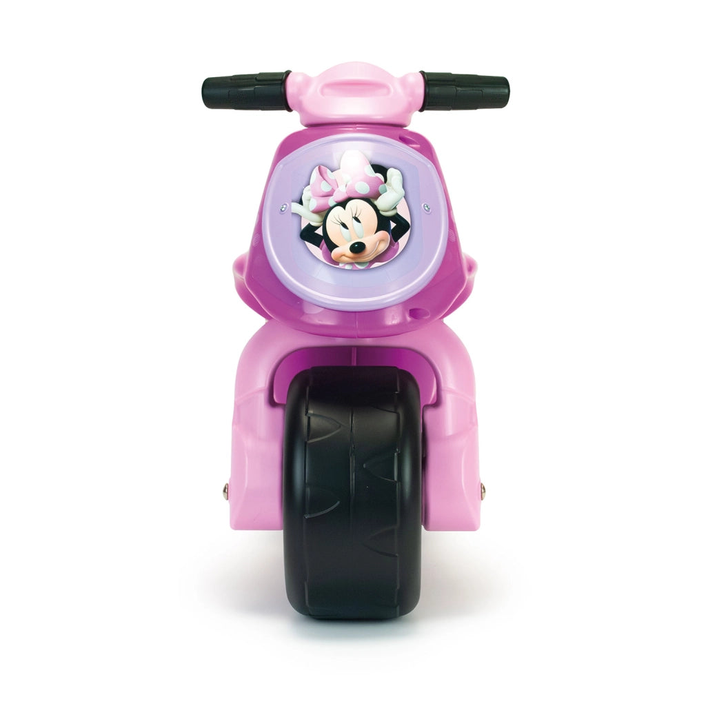 Moto Cavalcabile per Bambini Disney Minnie Fino a 30 kg con Ruote Larghe Rosa