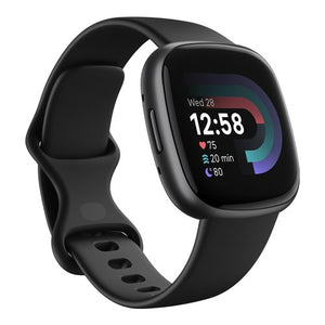 Smartwatch fitbit fb523bkbk versa 4 nero e alluminio grigio grafite - VERSA4BLK