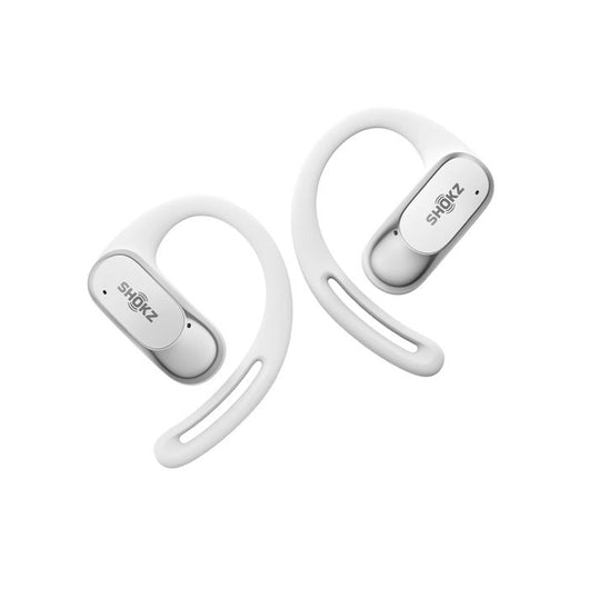 Shokz openfit air, weiss auricolare wireless a clip chiamate/musica/sport/tutti i giorni bluetooth bianco - T511STWT
