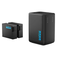 Batteria action cam gopro aedbd 201 eu dual battery with charger black