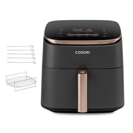 Cosori dc602 turboblaze chef friggitrice ad aria 6 lt. nera - CSDC602K