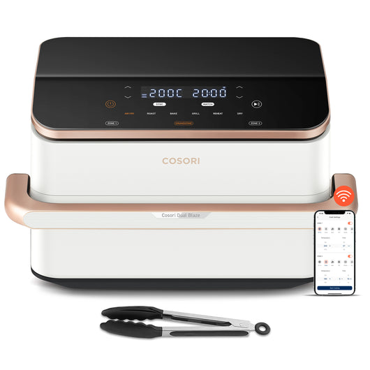 Cosori tf101s dual blaze twinfry friggitrice ad aria 10 lt. bianca - CSTF101SW
