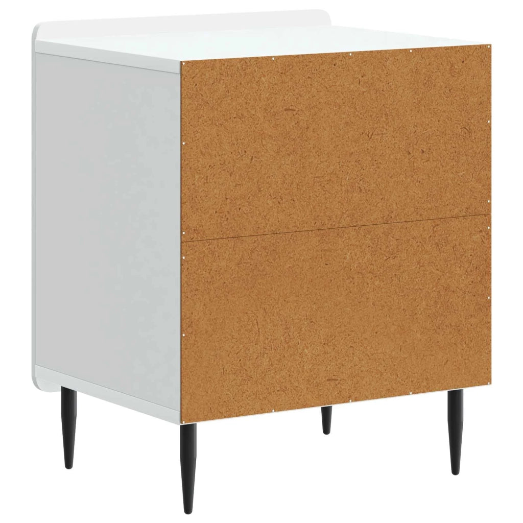 Armadio da Notte Bianco 43 x 34,5 x 52 cm Legno ingegnerizzato 894335