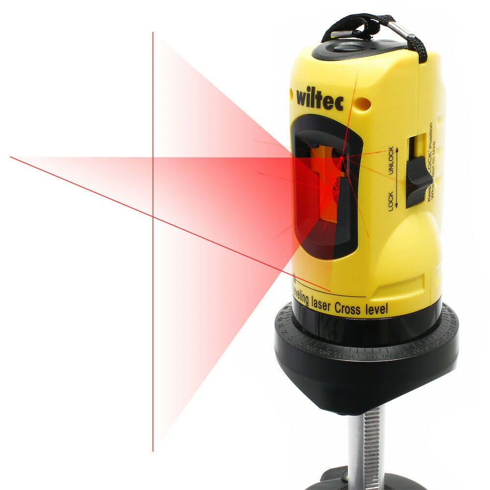 Livella laser a treppiede con linea incrociata laser rotante per cantiere 16_0002651