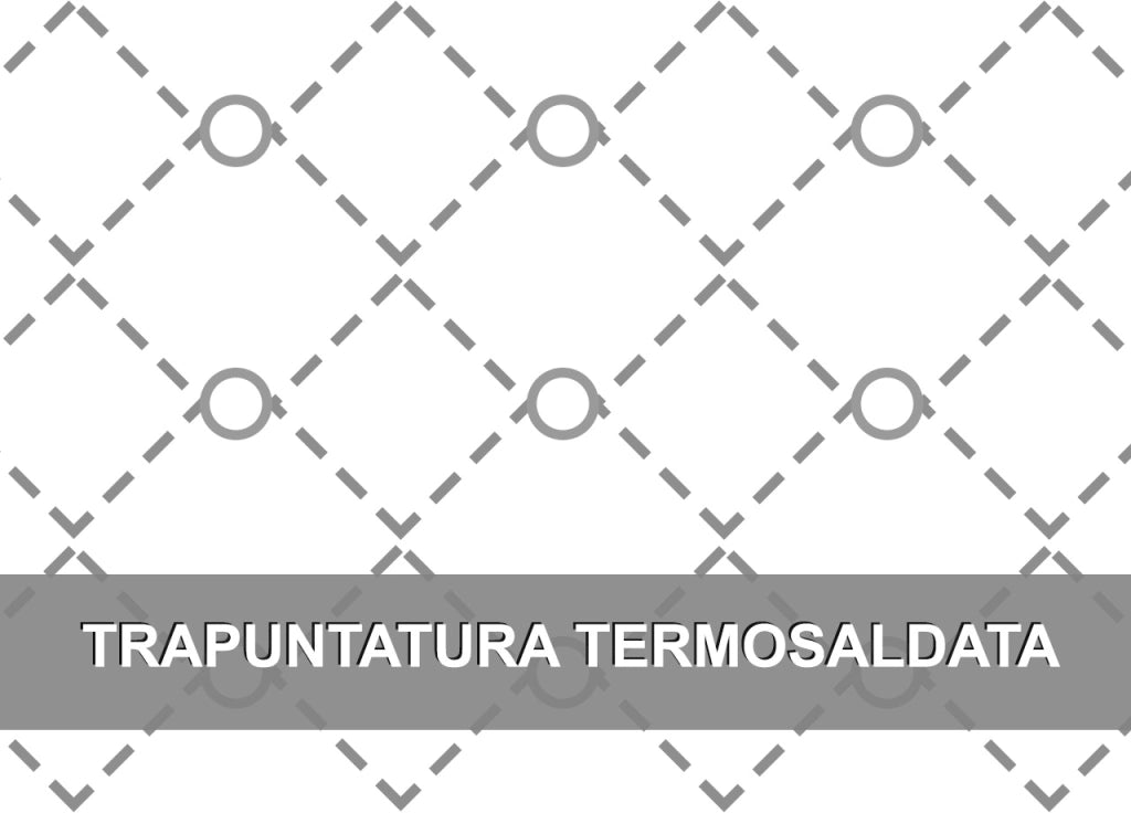 Copriletto Trapuntato Quilt Estivo Piumino 100gr/mq Disegno Pinsonic Infinity - Matrimoniale - Grigio