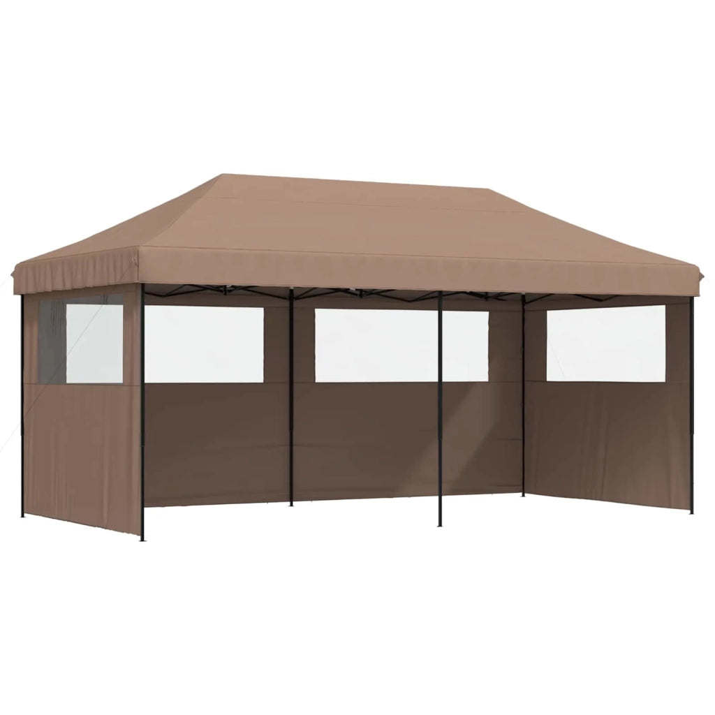 Tenda Party Marrone 292 x 580 x 315 cm Tessuto Oxford 42023658