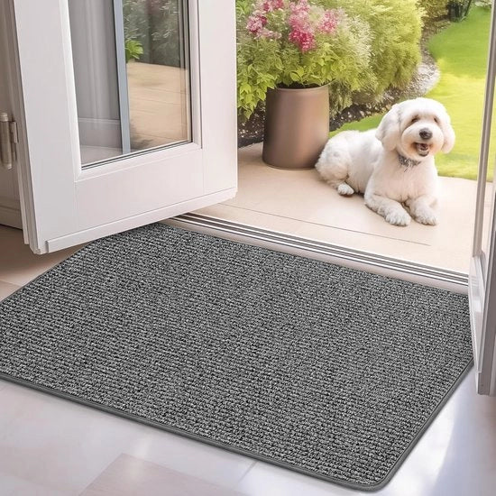 Pavimento di pulizia 40 x 60 cm - Asciugamano di assorbimento con superficie antiscivolo e tessuto super assorbente per interni