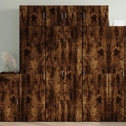 vidaXL Armadietto Rovere Fumo 70x42,5x225 cm in Legno Multistrato