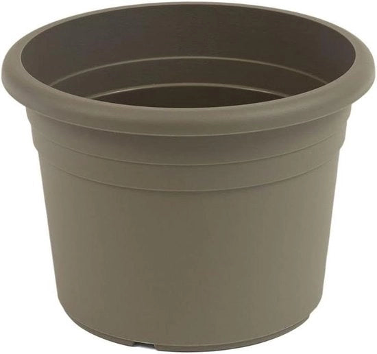 Bacino per piante in plastica UV-resistente con fori di drenaggio - 96 litri - Ø 70 cm - H 495 cm