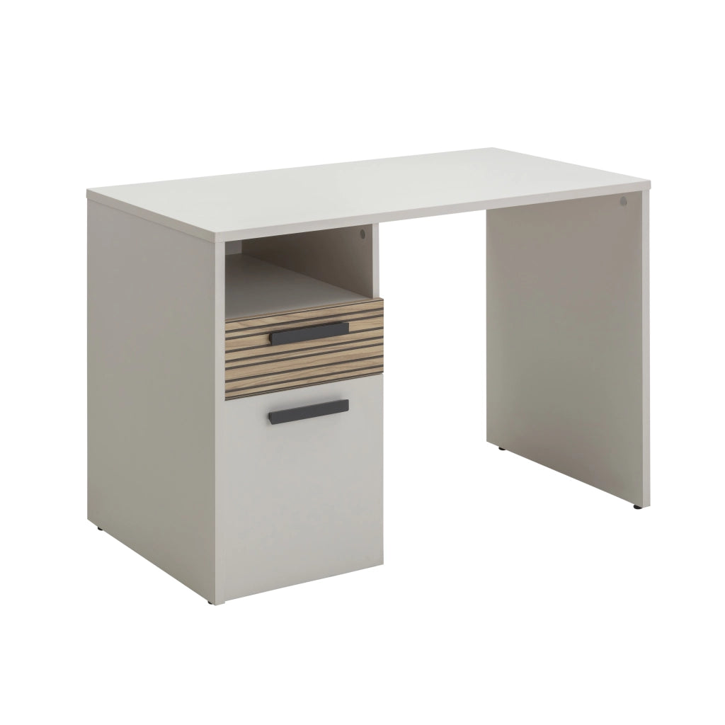 SCRIVANIA BRAVO 110X60XH76CM CASHMERE/RIGATO.