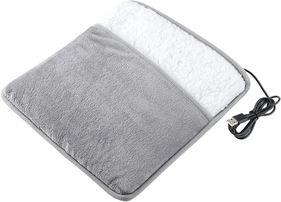 Piede Riscaldante - Cuscino Riscaldante - Relax a Casa - Ricaricabile Comodo - 29 x 29 cm