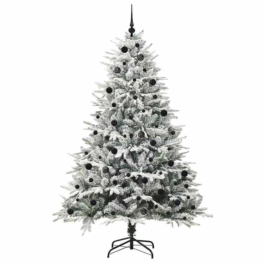 Albero di Natale Artificiale Pre-illuminato con Set di Palline 3395416