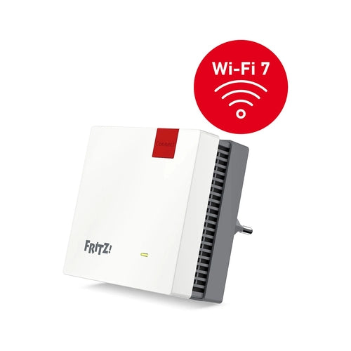 FRITZ! 20003134 sistema Wi-Fi Mesh Dual-band (2.4 GHz/5 GHz) Wi-Fi 7 (802.11be) Rosso, Bianco 1 Interno
