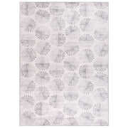 Tappeto passatoia dal motivo astratto Fondo antiscivolo Beige chiaro 140 x 200 cm Catak